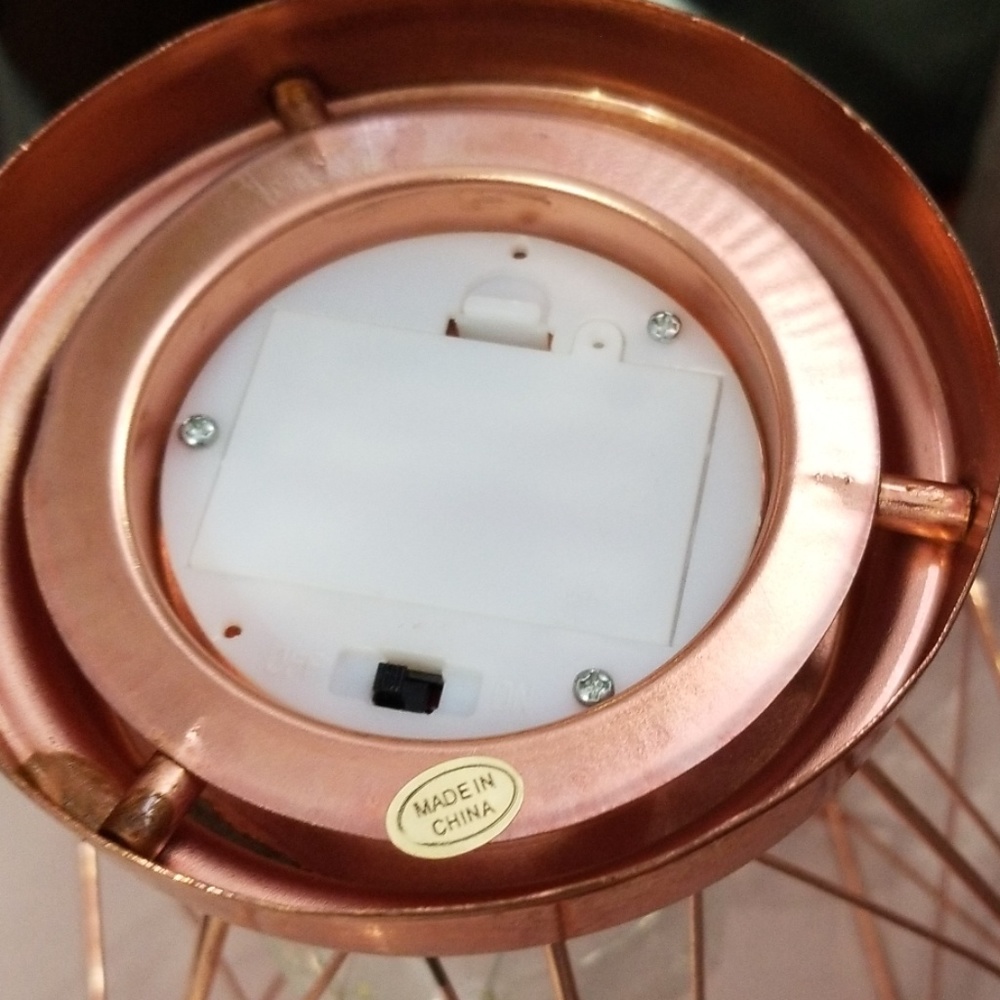 DECORATIVE COPPER LIGHT - Picture 3 of 3